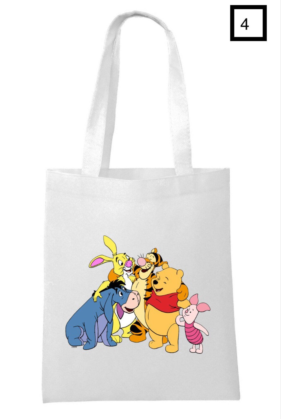 NEW Winnie the Pooh Character Tote Bag Made in the USA | Etsy