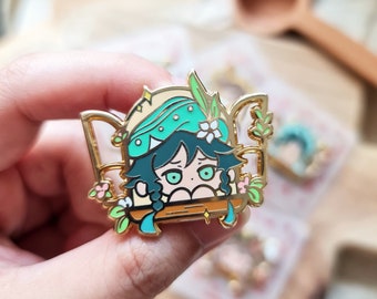 Venti | Genshin Hello Traveller! Cute Enamel Pin