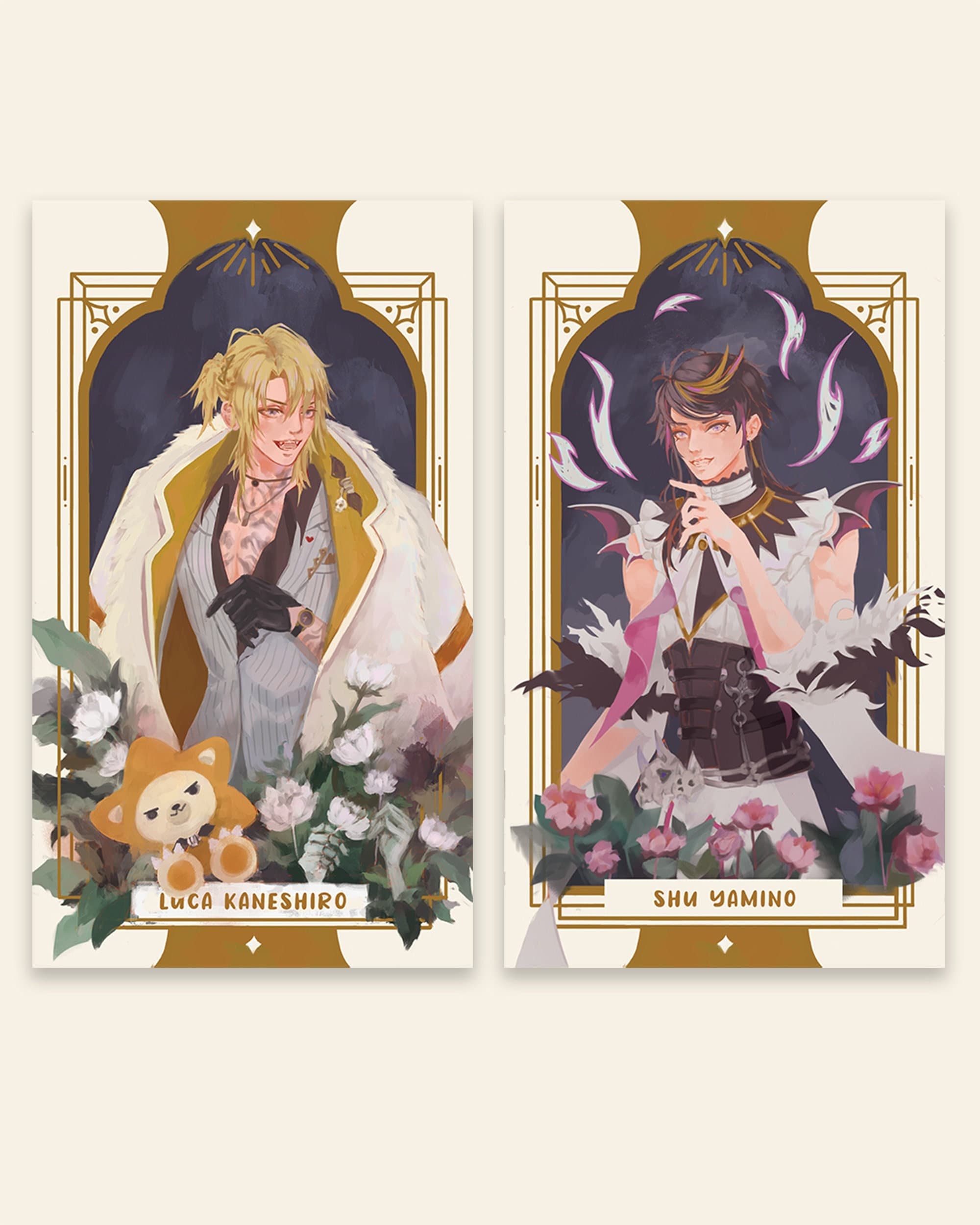 Luxiem Tarot Print Luca Vox Mysta Shu Ike - Etsy