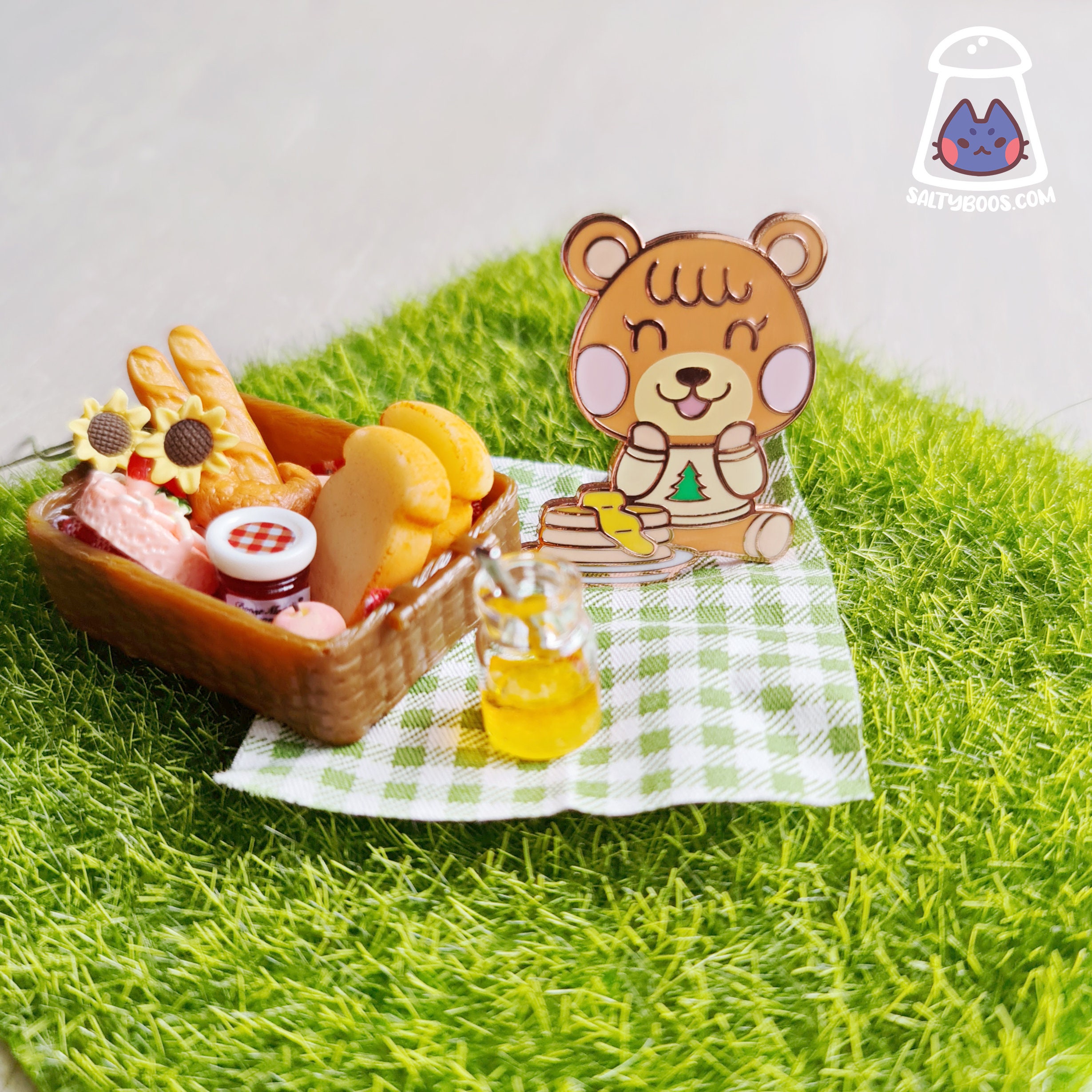 Animal Crossing Picnic Buddies Enamel Pins Molly Maple Pekoe Etsy