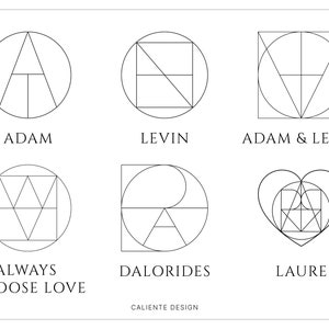Custom Name Design with heart shape