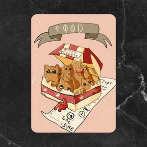 Food Token // Kitty Nuggets // MTG