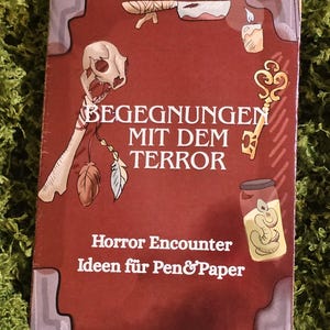 Mini Pen&Paper HORROR Encounter, Abenteuer Idee // Mini Zine