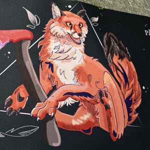 Epic Playmat // Murderous Fox // Playremoval ist the best Removal!