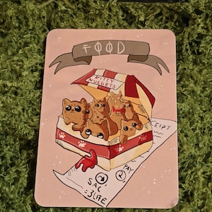 Food Token // Kitty Nuggets // MTG