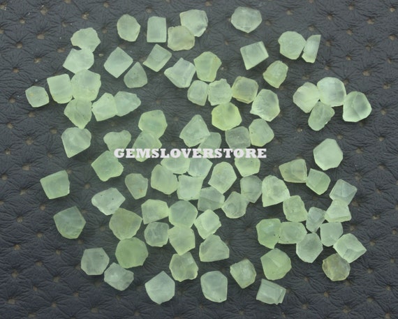 プレナイト原石50個：未処理天然原石（4～6mm） - Etsy 日本