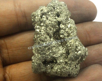 Raw Pyrite Cluster: Natural Druzy Reiki Crystal