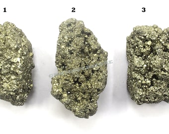 Rough Pyrite Palm Stone: Natural Zodiac Crystal, Top Grade Quality