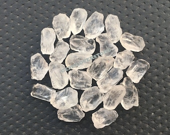 Ruwe heldere kwartskristallen (10 stuks, 18-20 mm)