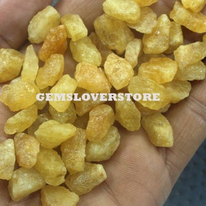 10 Pieces Untreated Raw 12-16 MM Gemstone, Natural Yellow Aquamarine Loose Gemstone Rough, Raw Stone Natural Aquamarine Rough Birthstone Raw