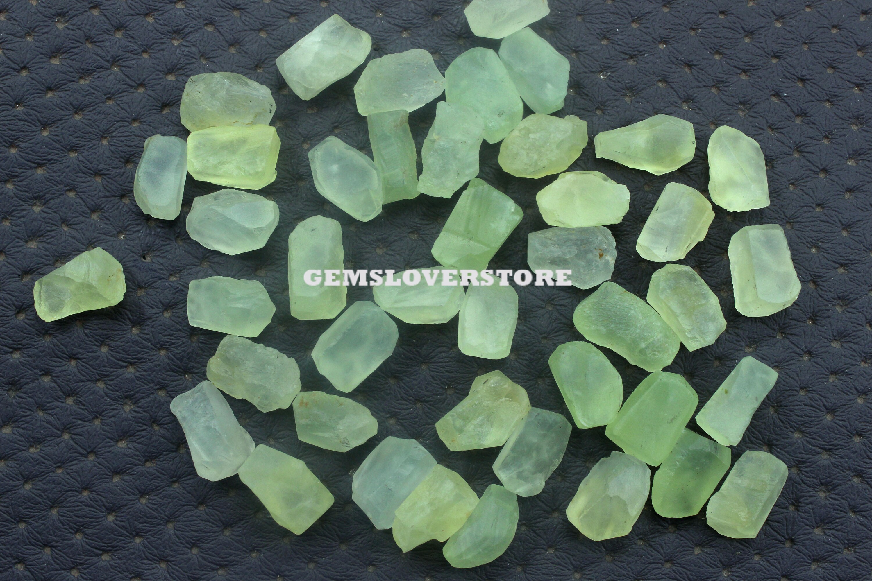 プレナイト原石25個：天然原石（14～16mm） - Etsy 日本