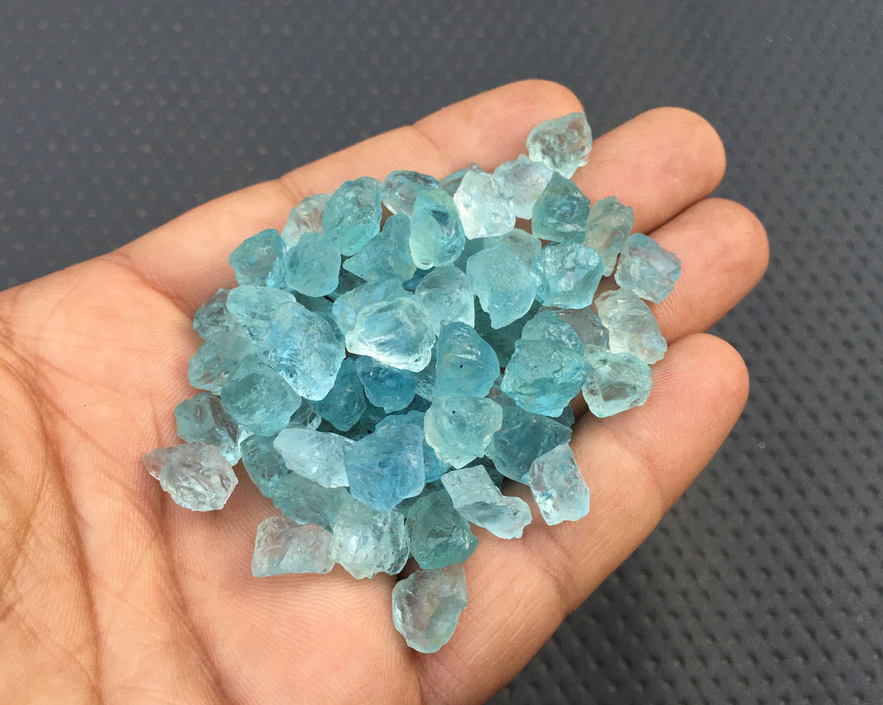 40 Grams Beautiful Blue Color big and Clean Facet Grade Rough Aquamarine in 2020