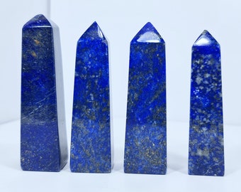 Lapis Lazuli Tower - Lapis Lazuli Crystal Point - Lapis Lazuli Point - Lapis Lazuli Obelisk Healing Crystal 80mm