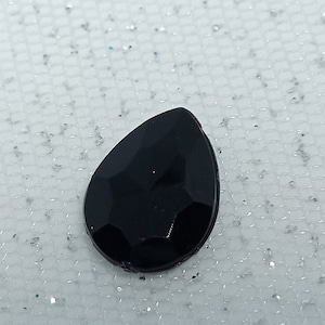 lot of 20 drop rhinestones to glue or crimp 15 mm