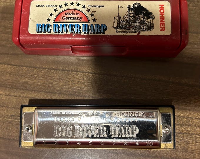 Hohner Big River Harp Harmonica key of C Made in Germany