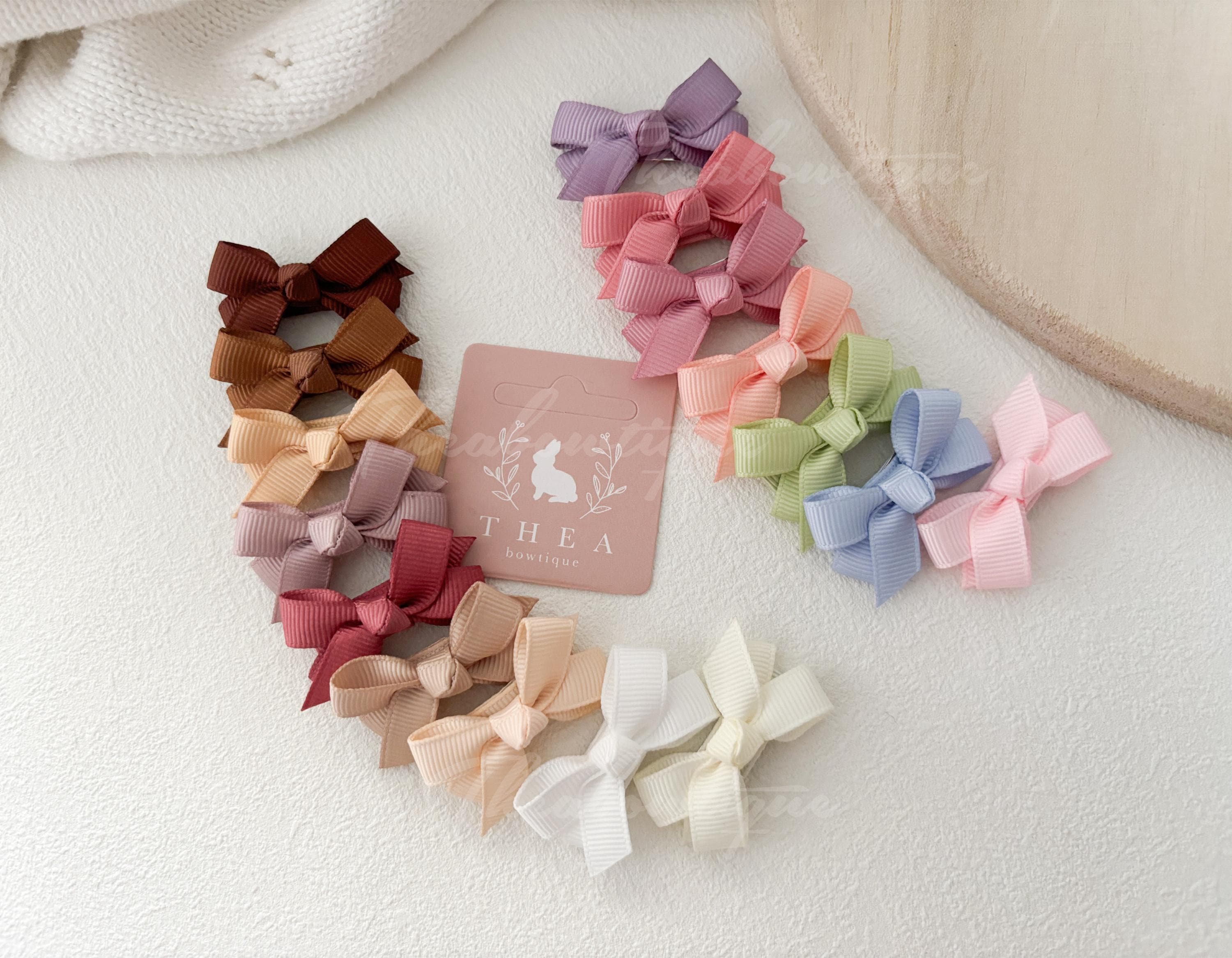 Hair Bow Clip Velcro Barrettes For Babies Velcro Clips For Babies