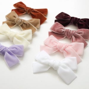 Options- Maxi velvet bow, Baby headband, Baby bow, Newborn headband, Hair bows, Baby girl headband, Nylon headband, gift newborn