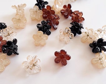 Pick 2 Sets (Options)Cameo Mini Claws Flower Hairclip, Toddler Hair Clips, Girl Clips, Cute Clips, Baby Girl Gift, Hair Clip, Baby Hair Clip