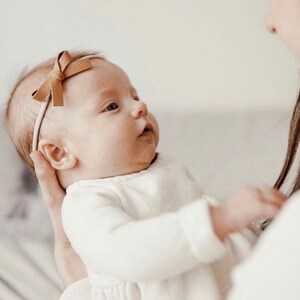 Cute bows on sale for newborns