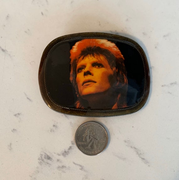 David Bowie Belt Buckle