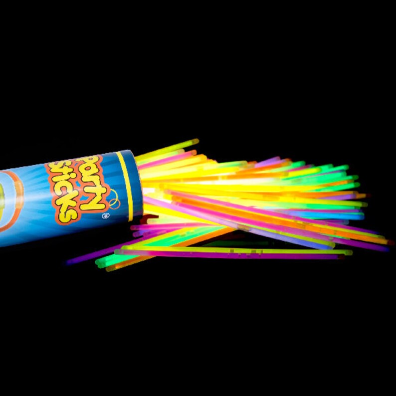 Glow in The Dark Party Supplies for Neon Party Glow Necklaces Etsy