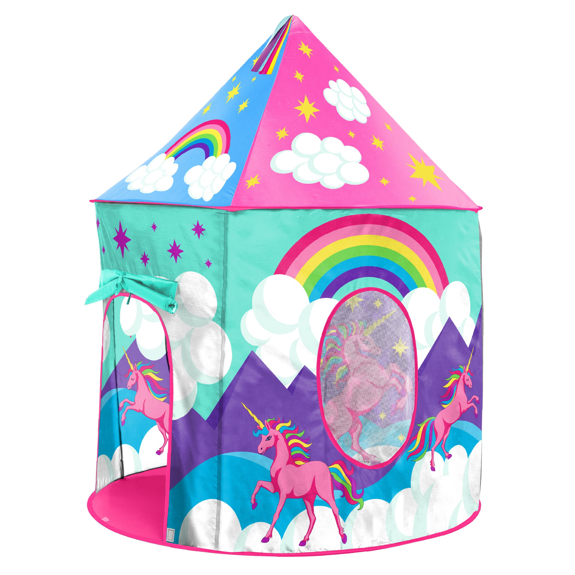 Unicorn Play Tent For Boys and Girls Pink Princess Play Etsy