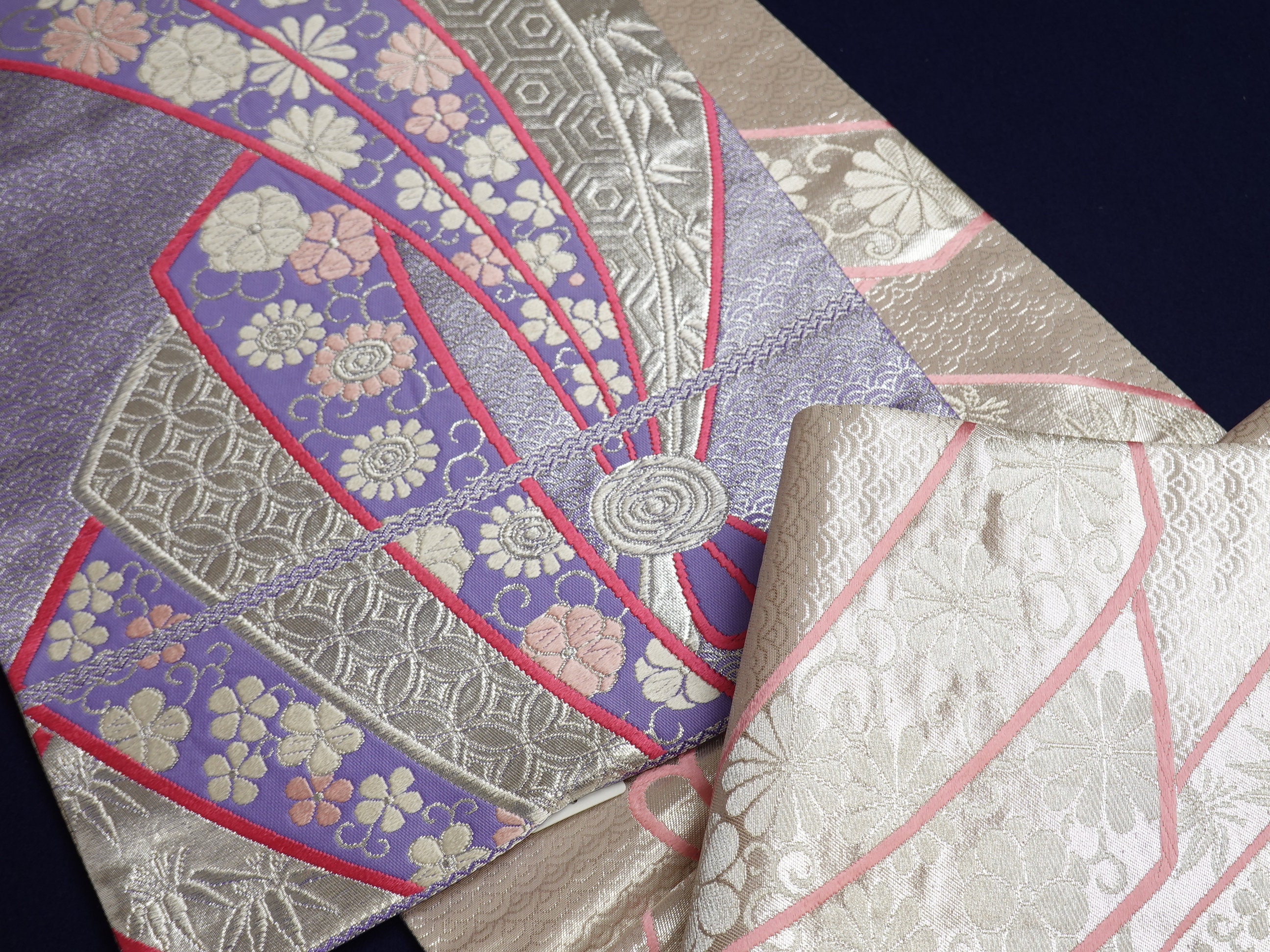 Vintage Nishijin Obi Tailored Kimono Belt made in Kyoto / | Etsy