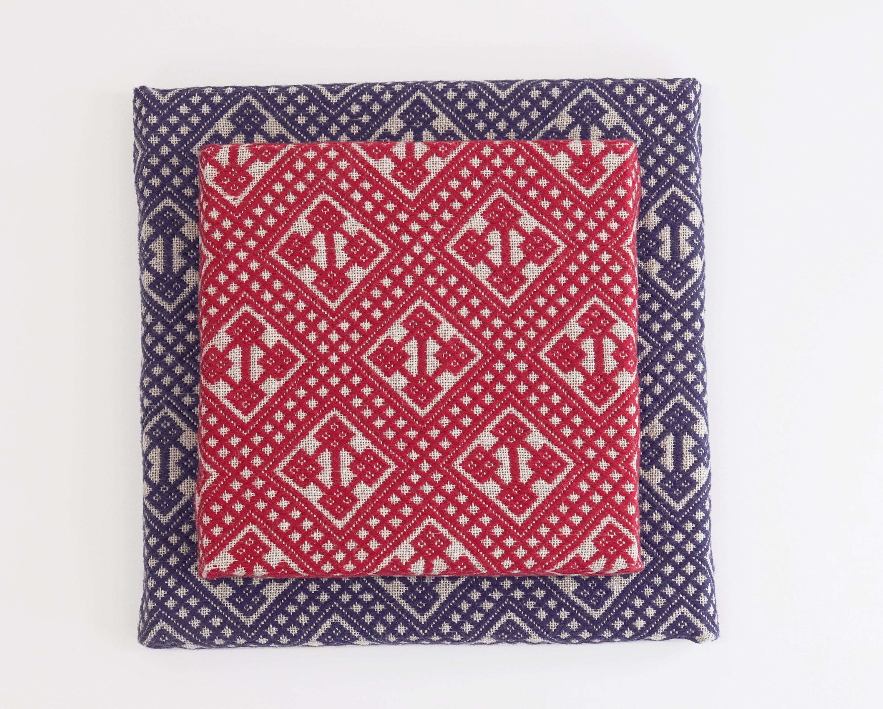 Kogin Zashi kogin Embroidery Wall Hanging Panel Handcrafted Etsy