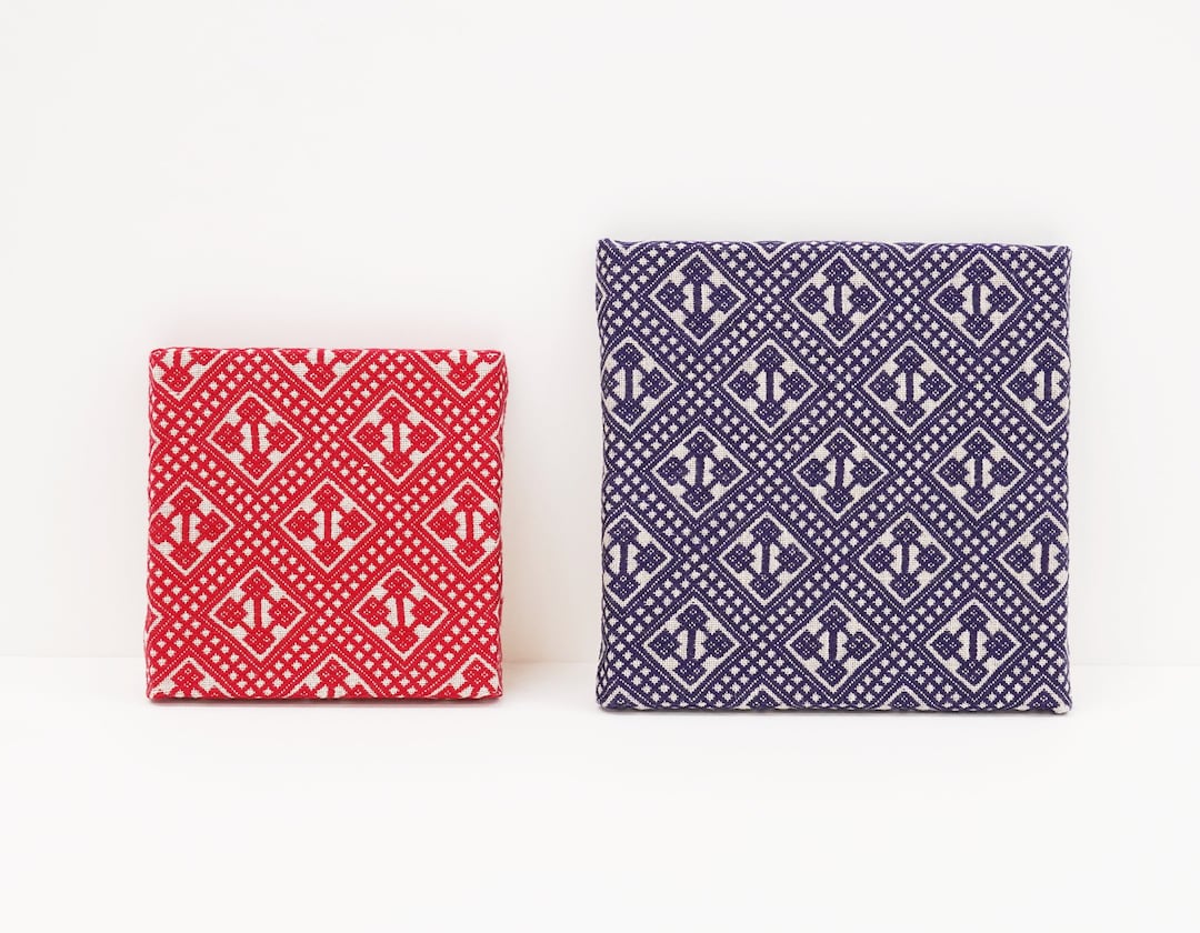 Kogin Zashi kogin Embroidery Wall Hanging Panel Handcrafted Etsy