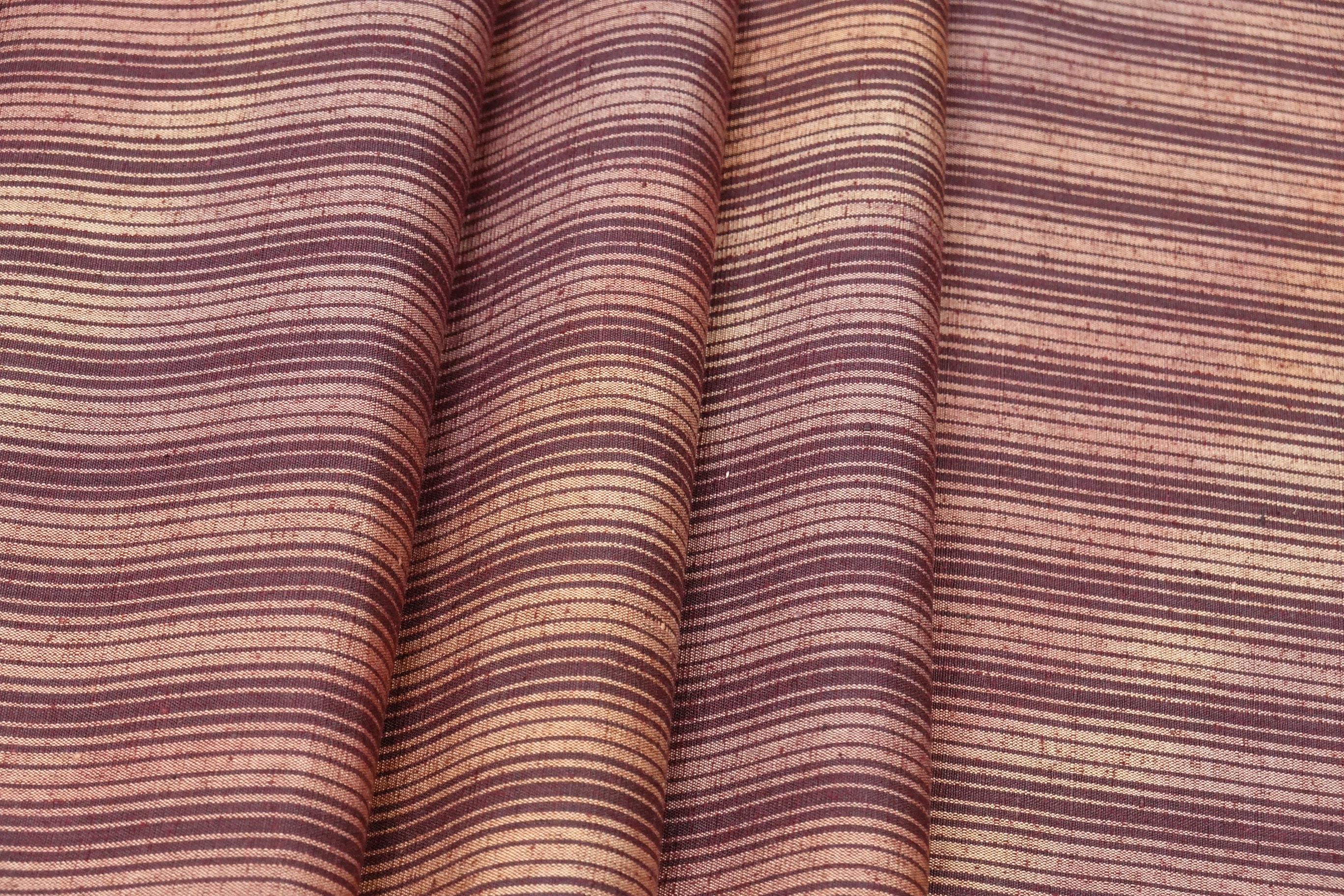Vintage Silk Tsumugi Haori Kimono Whole Bolt (10.679 Yards