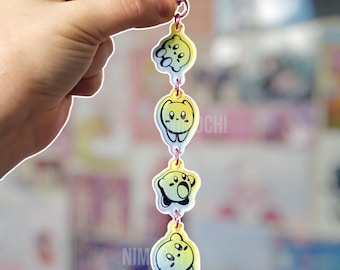 Kirby link keychain | dangle chain