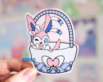 INDIVIDUALS Eeveelution stickers| Stickers for journaling | cute stationary | kawaii stickers