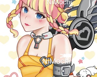 Mercy print | Overwatch print | Small 5x7 | 8.5x11 letter