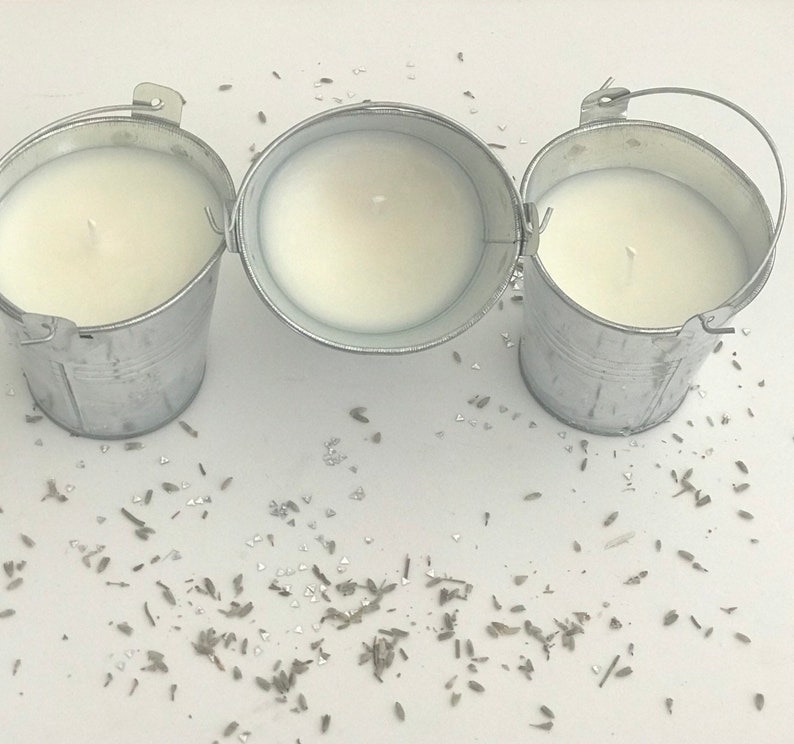 Citronella Eucalyptus Bucket Outdoor Candle Etsy