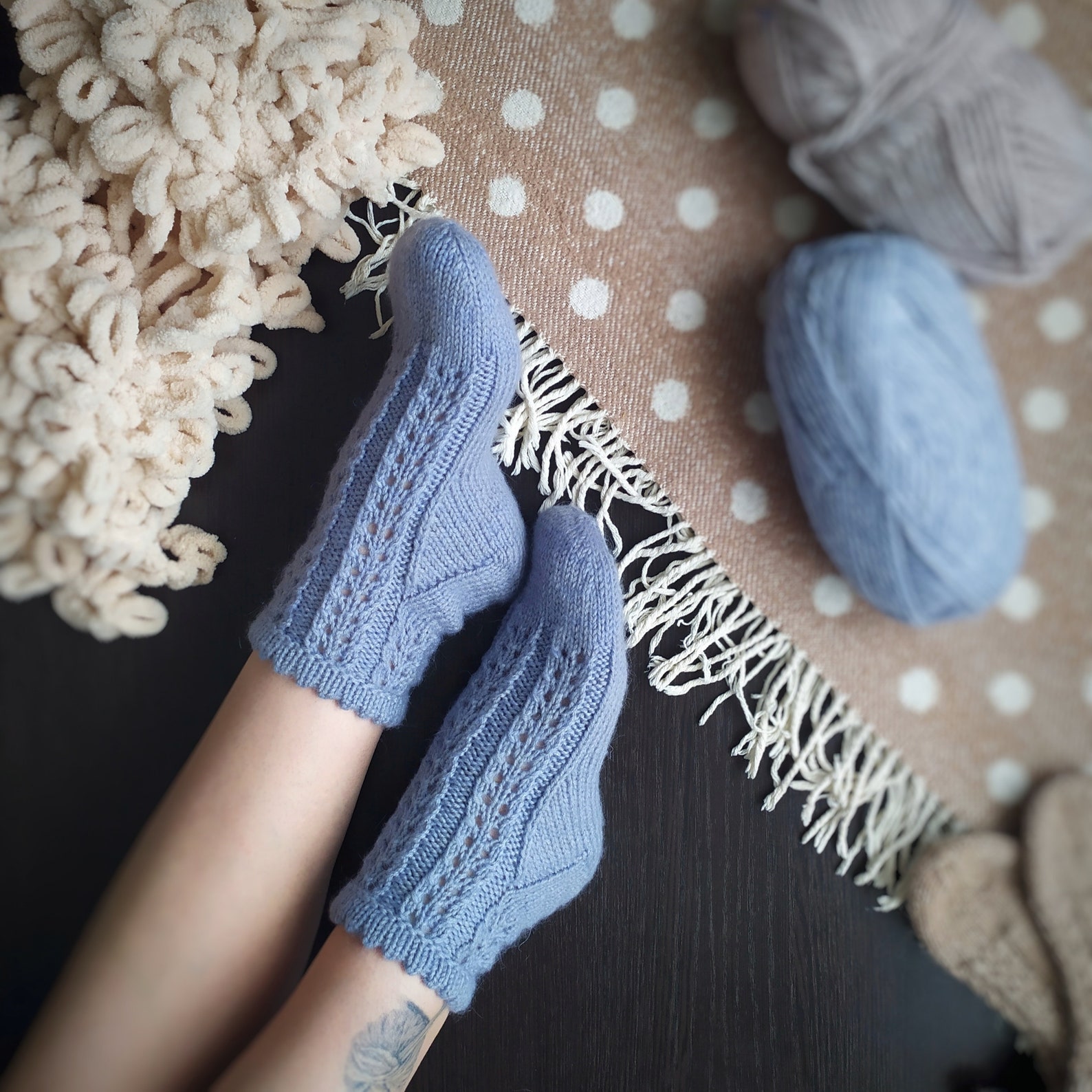 Women's mohair wool socks soft warm handknitted socks with Etsy