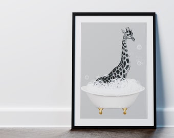 Giraffe Bathroom | Etsy