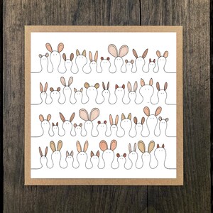 Biglietto Happy Heads Animal - Biglietto d'auguri singolo con busta Kraft - interno vuoto (profitto del 10% per Young Minds)