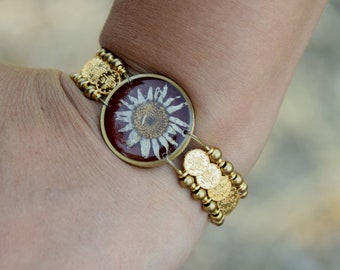 Traditional Greek jewelry, Resin Bracelet charm, ancient greek jewelry, gift for her