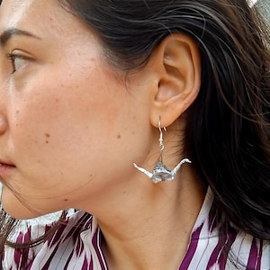 Tiny Folds, Handmade Origami Jewelry, Paper to Silver, Origami-Inspired Jewelry