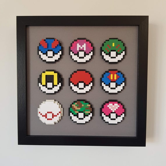 Gotta Catch Em All Pokemon Pokeball Inspired Geek Gamer Etsy - roblox pokeball 8 bit decal