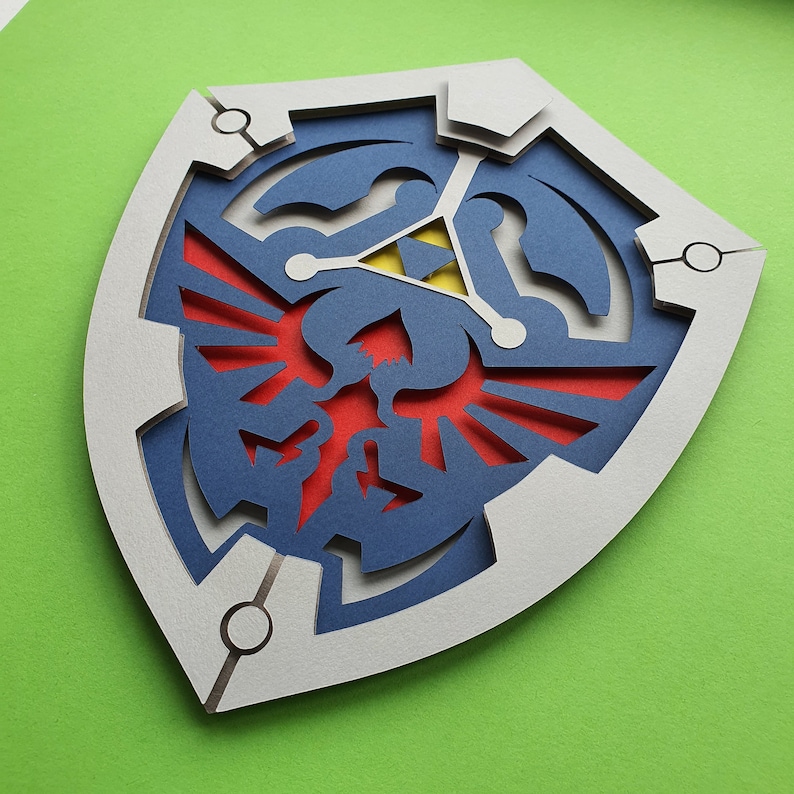 Download SVG Zelda-inspired Hylian Shield DOWNLOAD DXF Cricut Cutting | Etsy