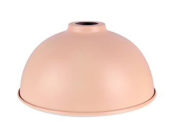 Dome Shaped Vintage Metal Lampshade