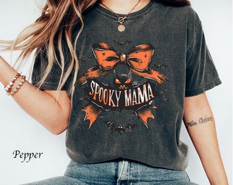 Halloween Mom Sweatshirt, Spooky Mama Sweatshirt, Halloween Mom Shirt, Halloween Shirt, Halloween Mom Costume, Spooky Mama Shirt
