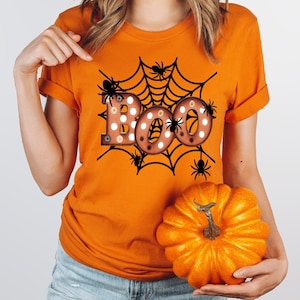 Boo Spider Web Shirt, Boo Shirt, Halloween Shirt, Pumpkin Shirt, That Witch Shirt, Halloween Costumes, Halloween Tees