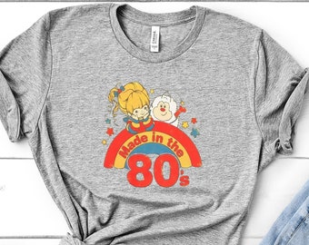 Made In The 80's Shirt, 80's Cartoons T-Shirt, Birthday Gifts For Women And Men, Birthday Shirt, Birthday Party Tee, Birthday T-Shirt