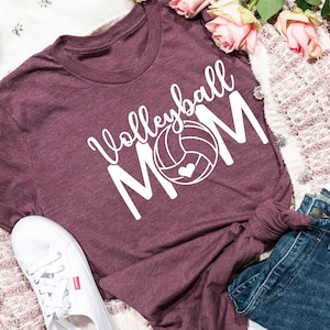 Volleyball Mom Shirt, Volleyball Tshirt, Game Day Shirt, Cool Mom Shirt, Sports Shirt, Gift for Mom, Volleyball Tees