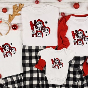 Ho Ho Ho Nightmare Shirt, Family Matching, Family Pajama Matching Top, Merry Christmas Tee, Family Christmas Shirt, New Year Shirt, Xmas Tee