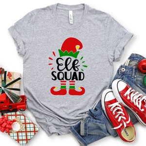 Elf Squad Shirt, Christmas Elf Shirt, Funny Christmas T-Shirt, Christmas Elf Squad Tee, Family Christmas Matching Shirts, Christmas Shirt