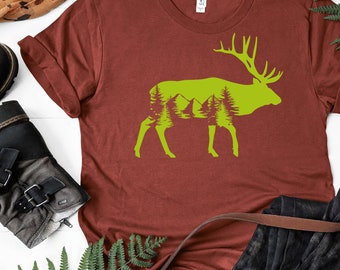 THE DEER HUNTER T SHIRT MOUNTAIN UNISEX VINTAGE TSHIRT ELK HUNT FREE SHIP NEW!/'