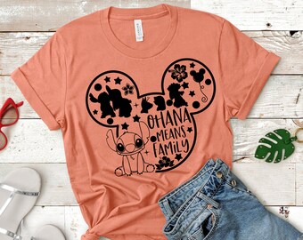 lilo and stitch couple shirts